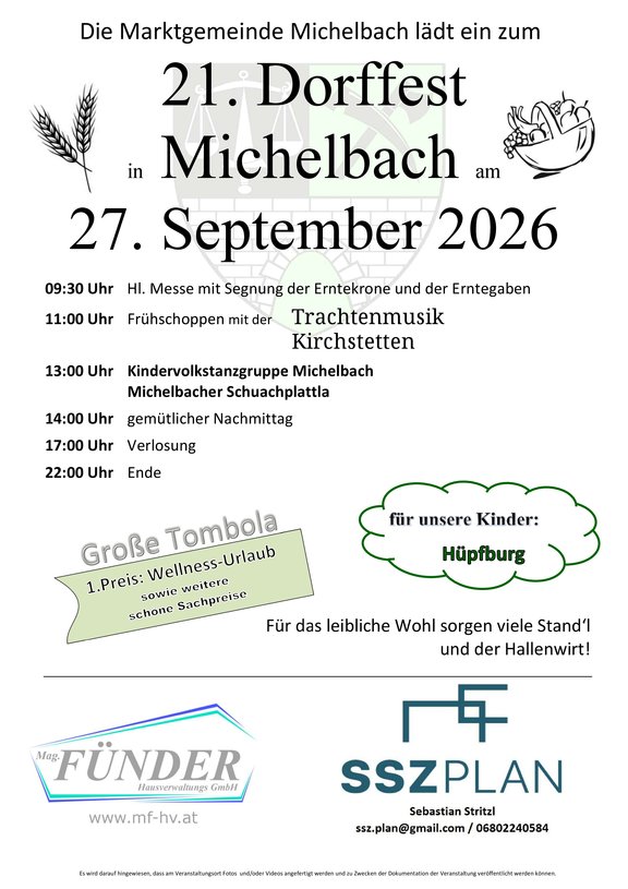 Dorffestplakat